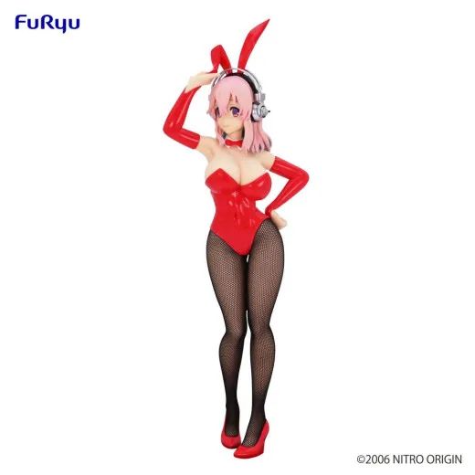 Super Sonico Bicute Bunnies Pvc Statue Super Sonico Red Version