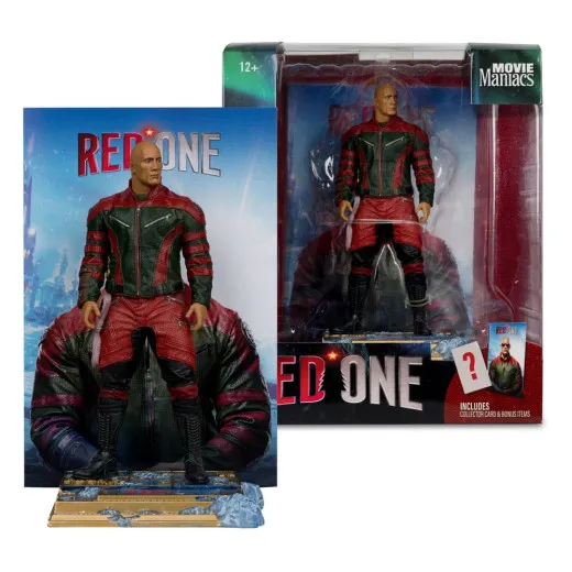 Red One Movie Maniacs Pvc Statue - Callum Drift