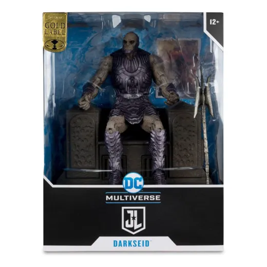 Zack Snyders Justice League Dc Multiverse Mega Actionfigur Darkseid With Throne (gold Label)