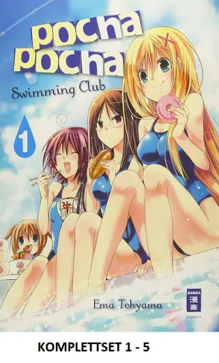 Pocha-pocha Swimming Club Komplettset 1 - 5