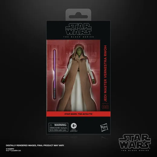 Star Wars: The Acolyte Black Series Actionfigur Jedi Master Vernestra Rwoh