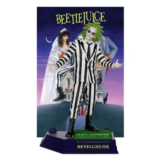 Beetlejuice Movie Maniacs Pvc Statue Beetlejuice