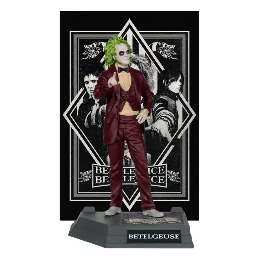 Beetlejuice Beetlejuice Movie Maniacs Pvc Statue Beetlejuice