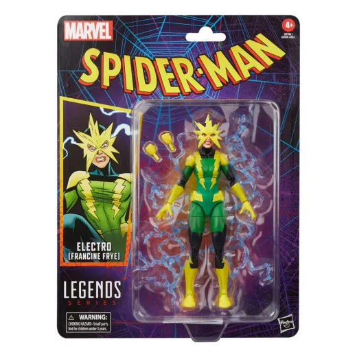 Spider-man Marvel Legends Retro Actionfigur Electro (francine Frye)