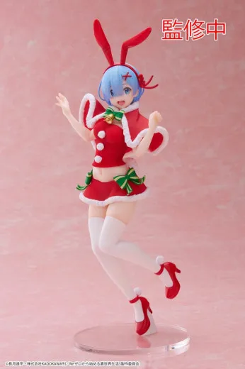 Re:zero Precious Pvc Statue Rem Winter Bunny Version