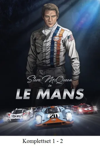 Steve Mcqueen In Le Mans Komplettset