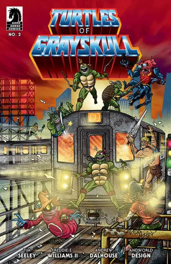 Masters Of The Universe/ Teenage Ninja Mutant Turtles 002 Rubn Variant - Turtles Of Grayskull