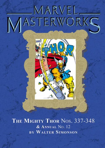 Marvel Masterworks Hc 023 Variant Dust Jacket 000 - Mighty Thor