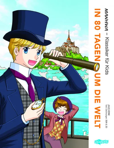 In 80 Tagen Um Die Welt - Manhwa - Klassiker Fr Kids