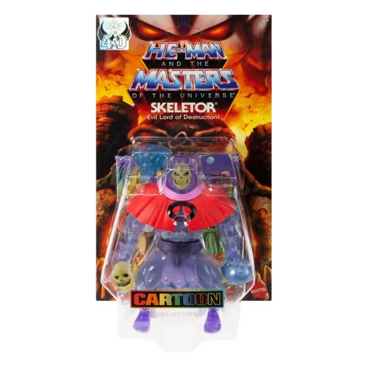 Masters Of The Universe Origins Actionfigur Cartoon Collection: Invisible Skeletor