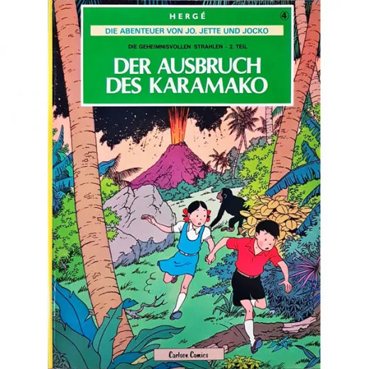 Abenteuer Von Jo, Jette Und Jocko 004 - Die Geheimnisvollen Strahlen (2) - Der Ausbruch Des Karamako