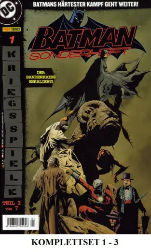 Batman (2005) Spnderheft Komplettset 1 - 3