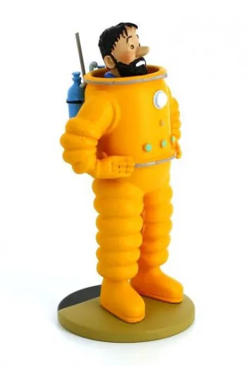 Tim Und Struppi Pvc-figur - Haddock Im Astronautenanzug