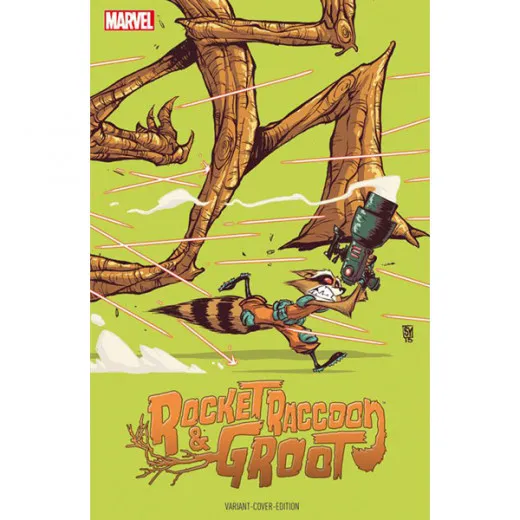 Rocket Raccoon & Groot Ii Variante 1 A - Ein Unschlagbares Duo