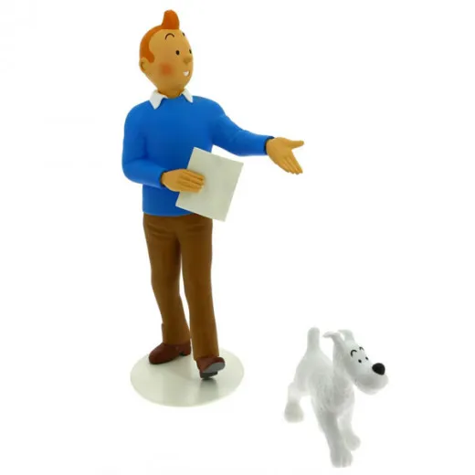 Tim Und Struppi Resin Statue - Imaginary Museum