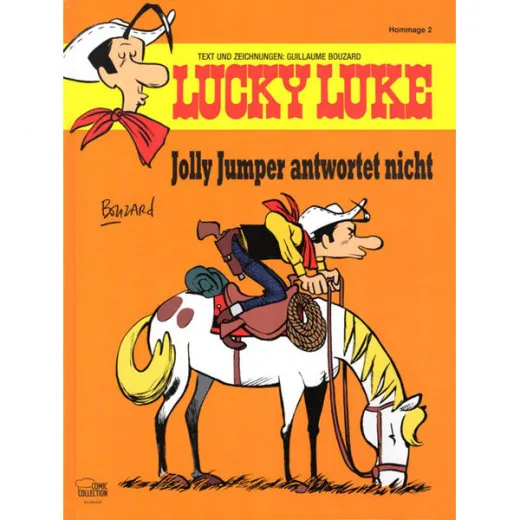 Lucky Luke Hommage 002 - Jolly Jumper Antwortet Nicht