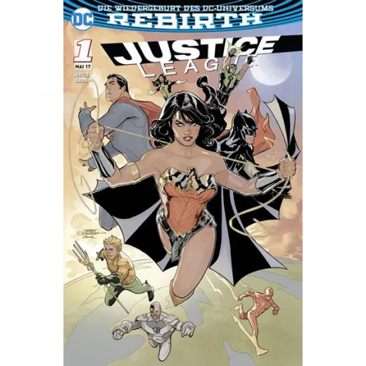 Justice League Rebirth 001 B Variante