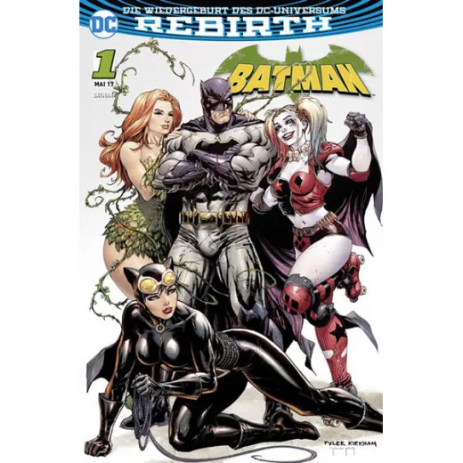 Batman Rebirth 001 B Variante