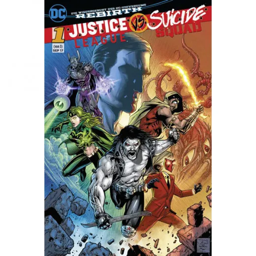 Justice League Vs Suicide Squad 001 Variante B