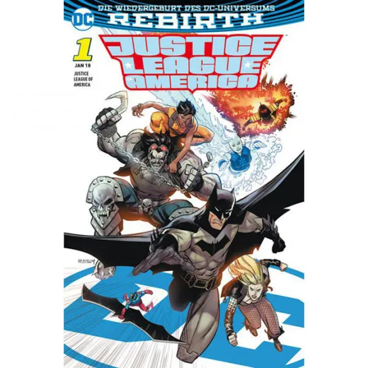 Justice League Of America Rebirth 001 Variante - Die Extremists