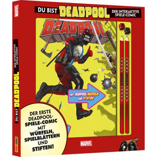 Du Bist Deadpool - Der Interaktive Spiele-comic