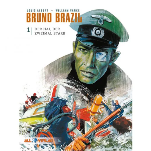 Bruno Brazil Hc 001 - Der Hai, Der Zweimal Starb