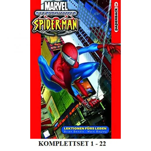 Ultimative Spider-man Pb Komplettset 1-22