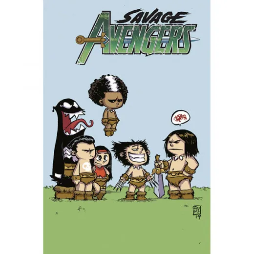 Savage Avengers 001 Variante - Die Stadt Der Sicheln