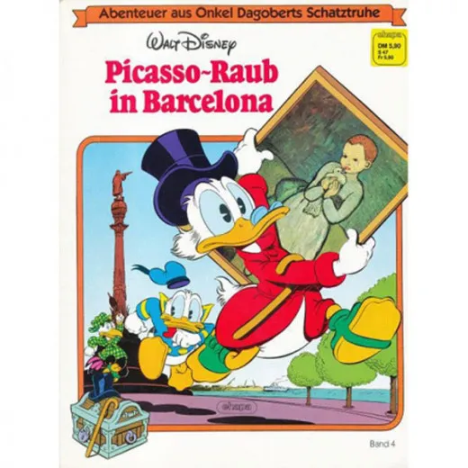 Abenteuer Aus Onkel Dagoberts Schatztruhe 004 - Picasso-raub In Barcelona