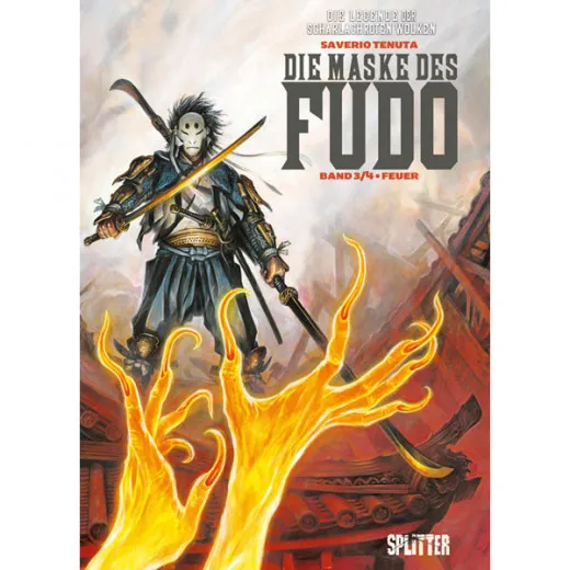 Maske Des Fudo 003 - Feuer