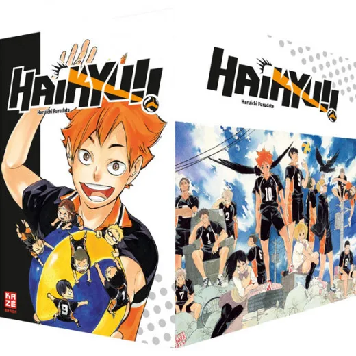 Haikyu!! Sammelbox 1: Band 1-10 Im Schuber