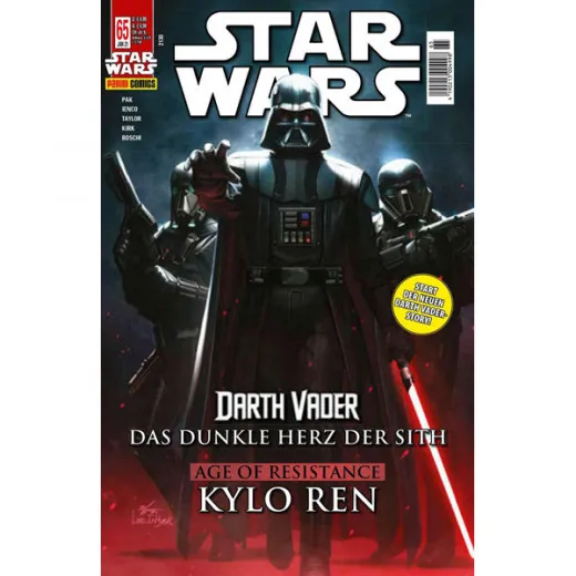 Star Wars 065 Kioskausgabe - Das Dunkle Herz Der Sith 1 & Age Of Resistance - Kylo Ren