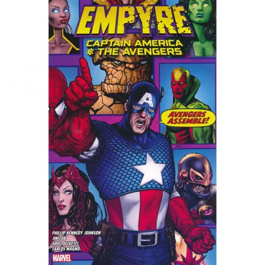 Empyre Captain America And Avengers Tpb