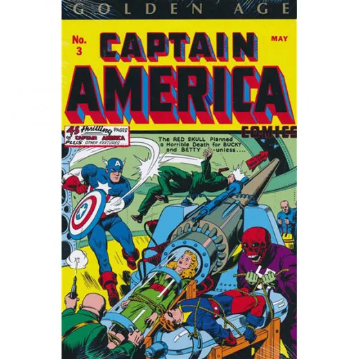 Golden Age Captain America Omnibus Hc 001 - Schomburg Dm Var