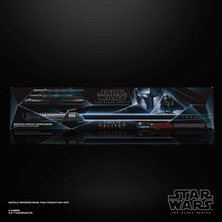 Star Wars The Mandalorian Black Series Replik 1/1 Force Fx Elite Lichtschwert Mandalorian Darksaber