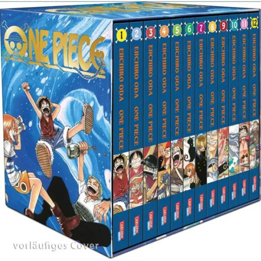 One Piece Sammelschuber 001 - East Blue (inklusive Band 1–12)