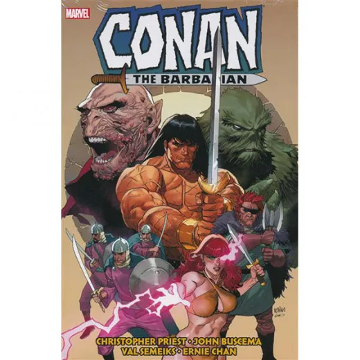 Conan The Barbarian Original Marvel Years Omnibus Hc 007 - Yu Cvr