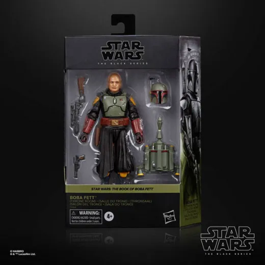 Star Wars: The Book Of Boba Fett Black Series Deluxe Actionfigur 2022 Boba Fett (throne Room)