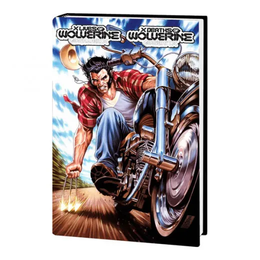 X Lives & Deaths Of Wolverine Hc - Brooks Dm Var