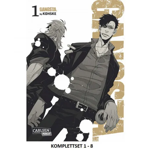 Gangsta Komplettset 1 - 8