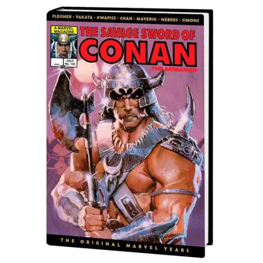 Savage Sword Conan Original Marvel Years Omnibus 008 - Sienkiewicz Cover