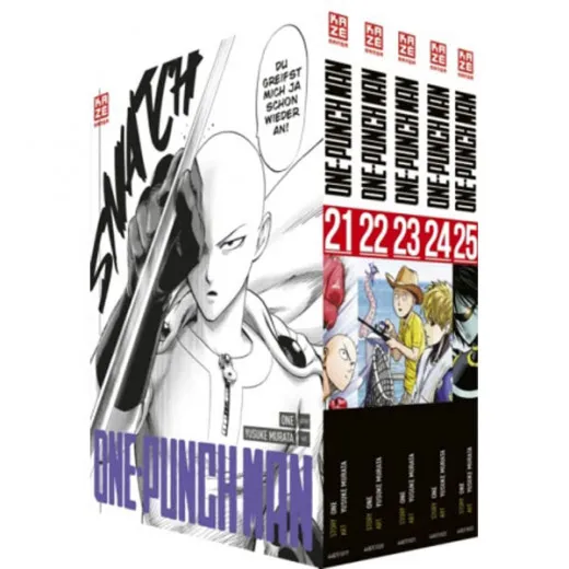 One Punch Man 21 - 25 Mit Schuber