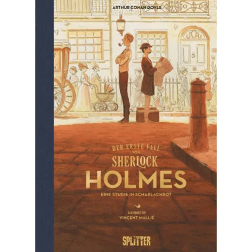 Sherlock Holmes: Eine Studie In Scharlachrot - Illustrierter Roman