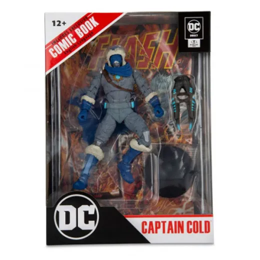 Dc Direct Page Punchers Actionfigur & Comic Captain Cold (the Flash Comic)