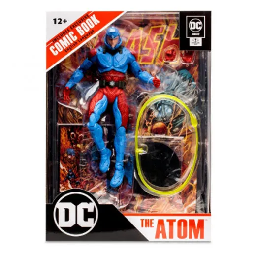 Dc Direct Page Punchers Actionfigur & Comic The Atom Ryan Choi (the Flash Comic)