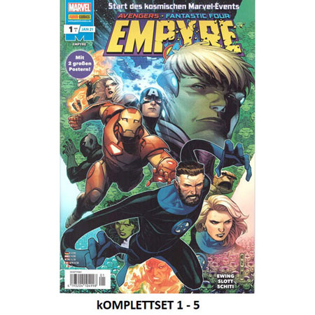 Empyre Komplettset Komplettset 1 - 5 001 - 005