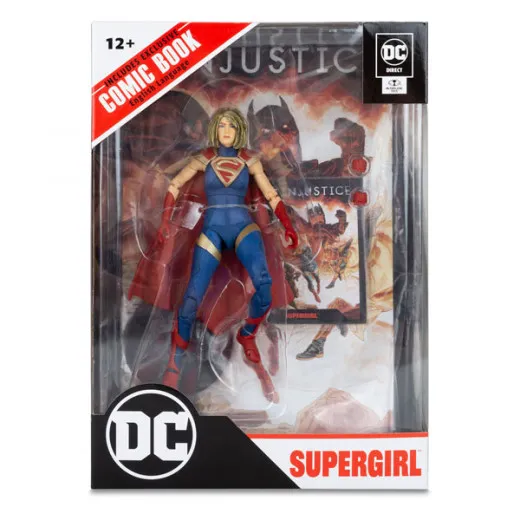 Dc Direct Page Punchers Gaming Actionfigur & Comic Supergirl (injustice 2)