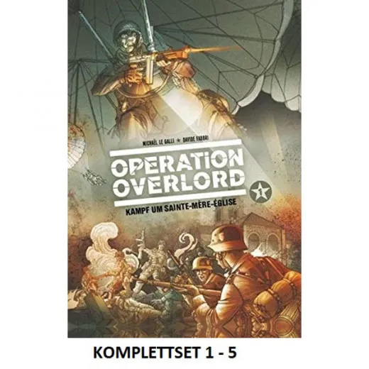 Operation Overlord Komplettset 1 - 5