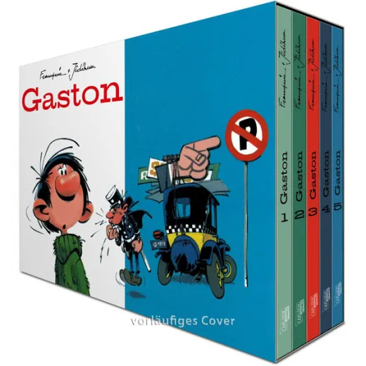 Gaston Im Schuber (hochwertige Jubilumsedition 100 Jahre Franquin)