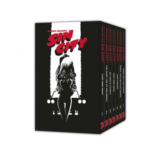 Sin City Hc- Black Edition Komplettschuber